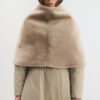 Cape made of thick, rich wool