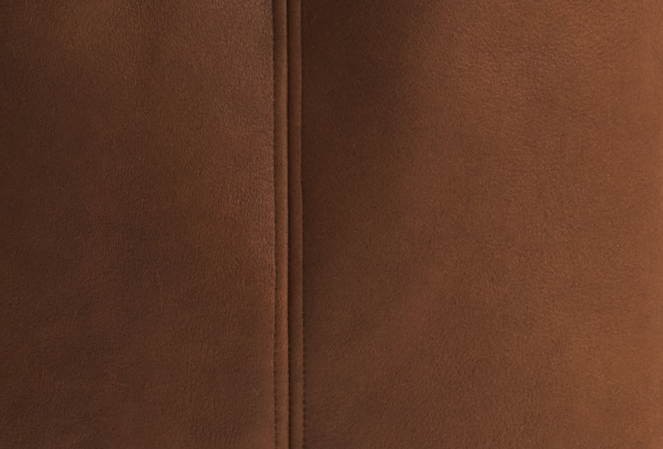Chloe Shearling Coat in Caramel