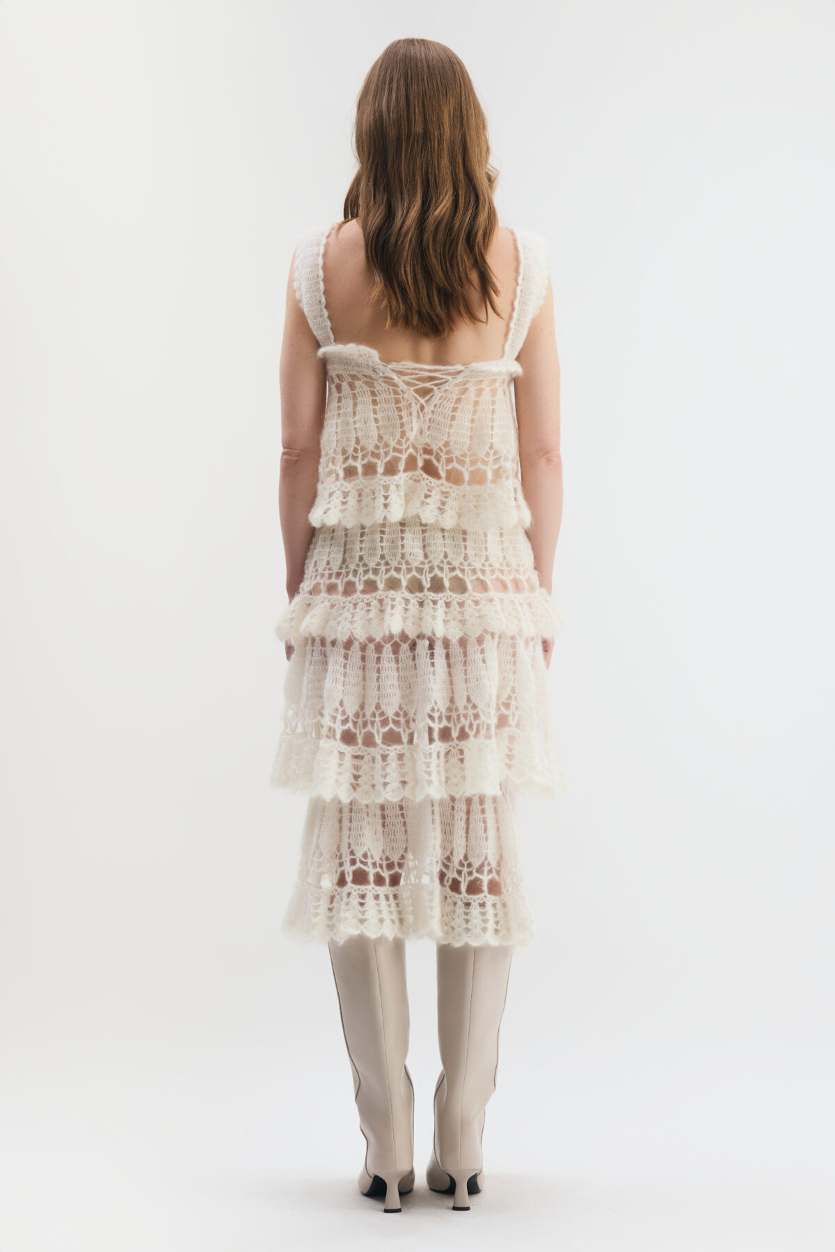 Palais hand-knitted dress