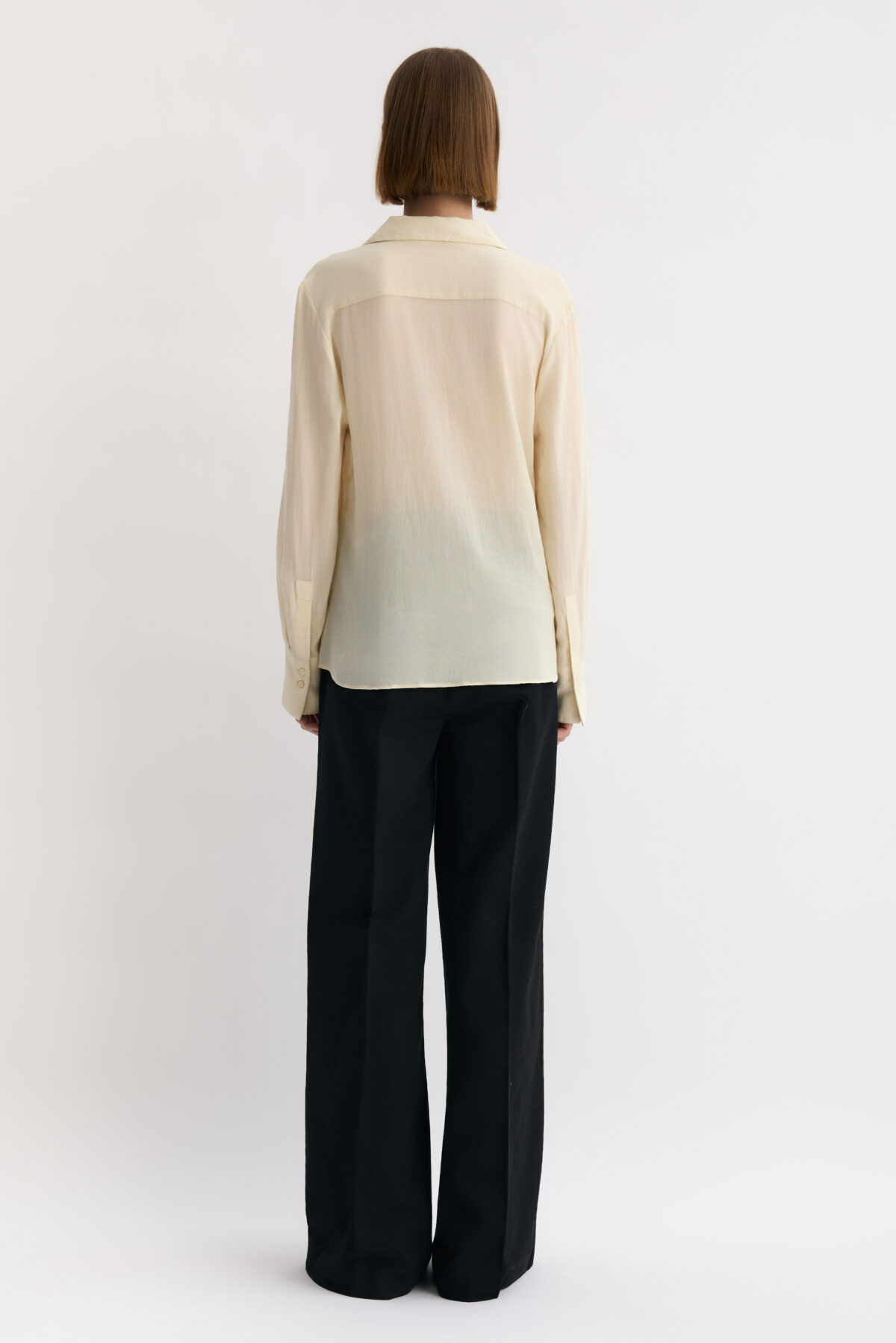 Klasyczne spodnie San z prostą nogawką