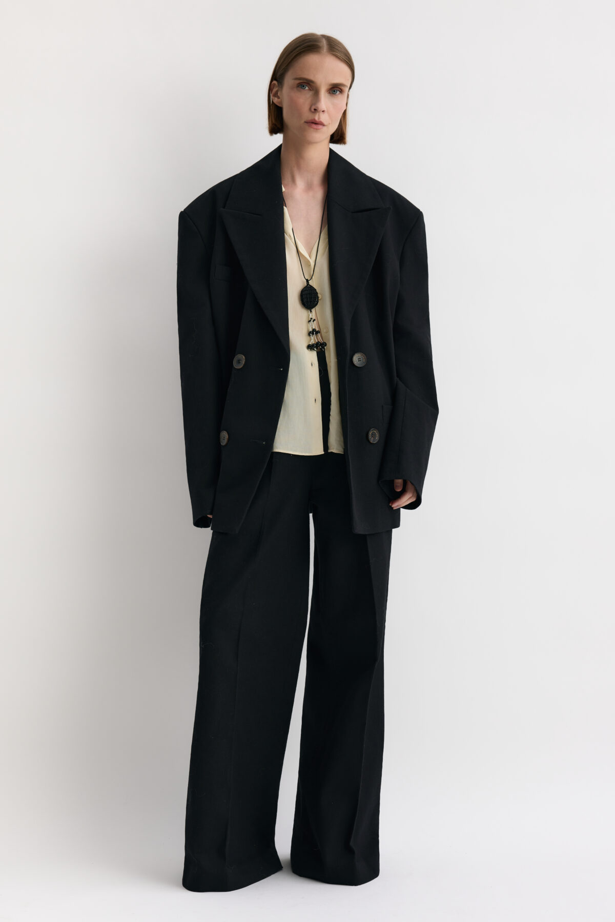 KAREN ARCANJO marynarka oversize czarna