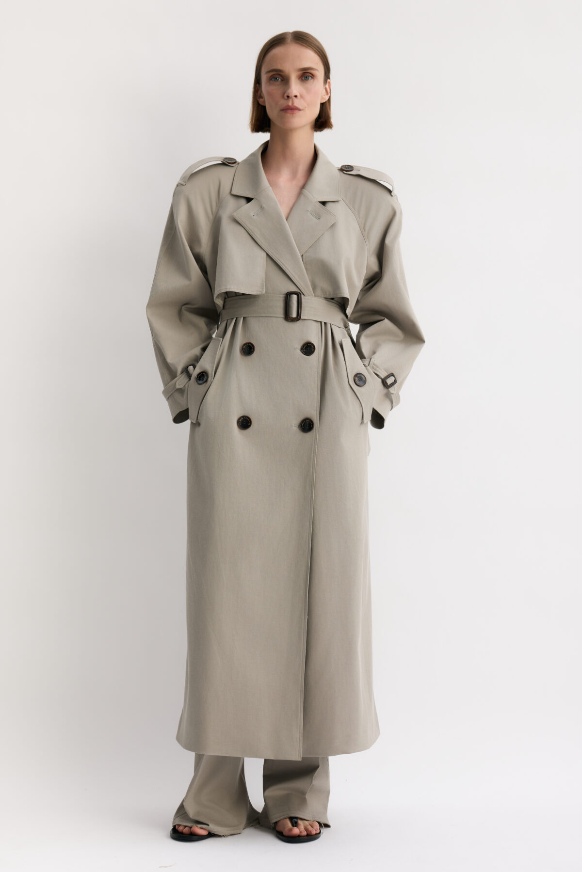 Długi płaszcz Furia