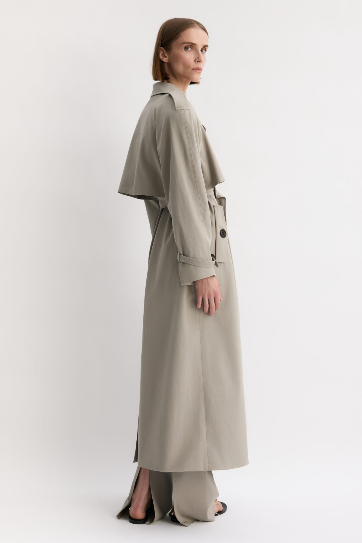 Długi płaszcz Furia