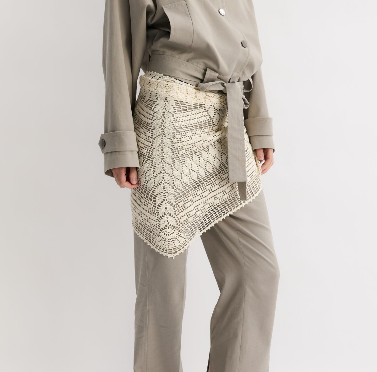 KAREN ARCANJO Ręcznie robiona chusta Ella