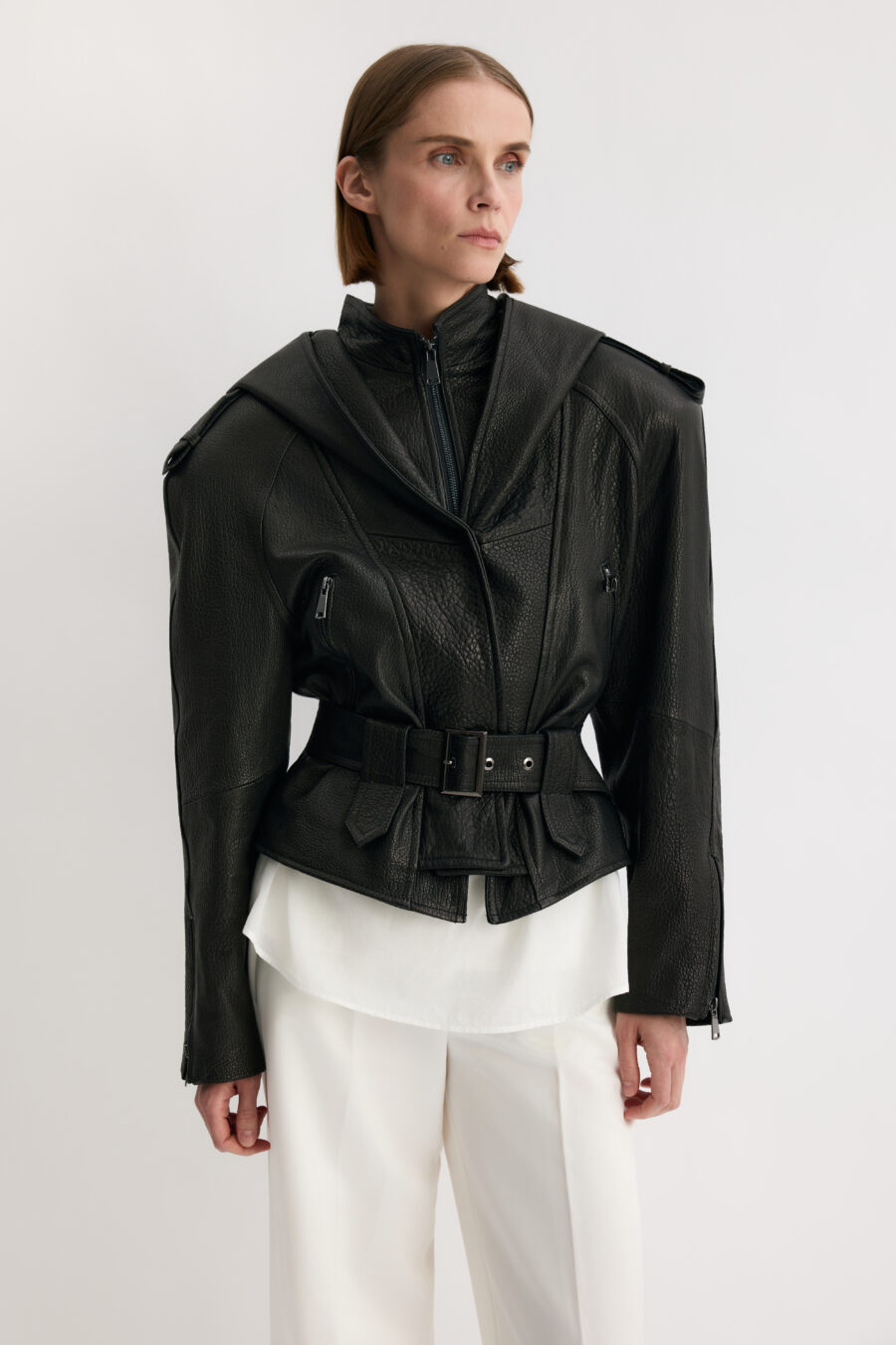 KAREN ARCANJO Kurtka ze skory