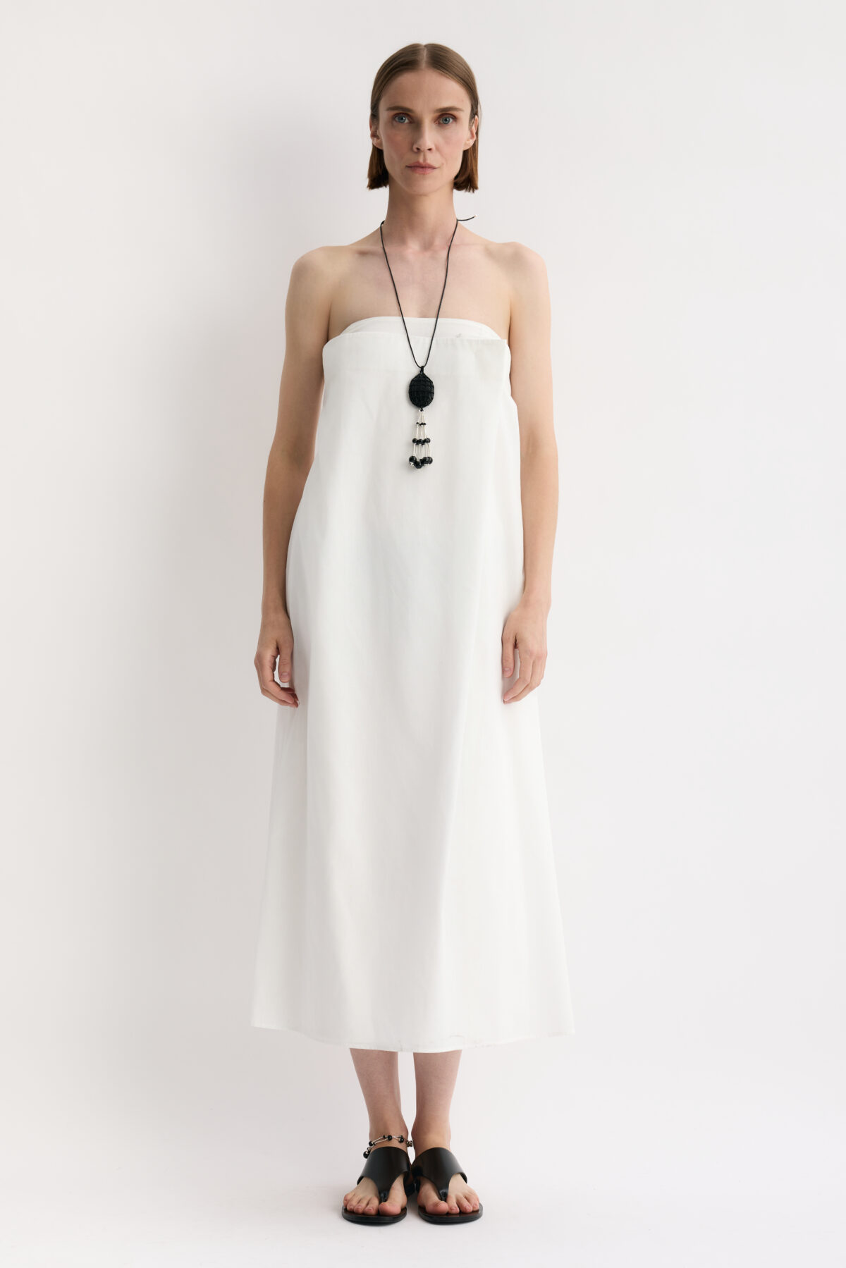 KAREN ARCANJO bawełniana sukienka gorsetowa