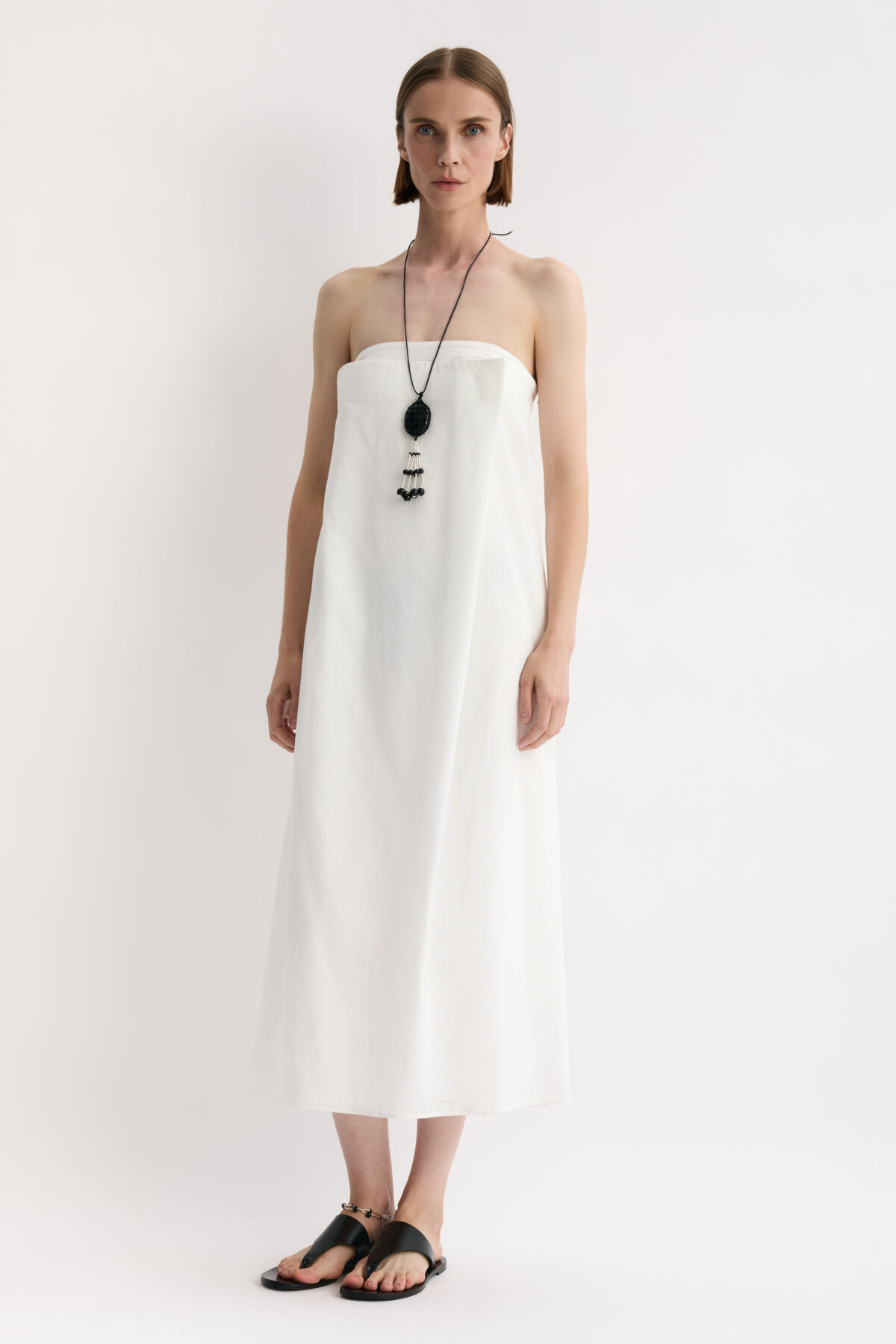 KAREN ARCANJO bawełniana sukienka gorsetowa