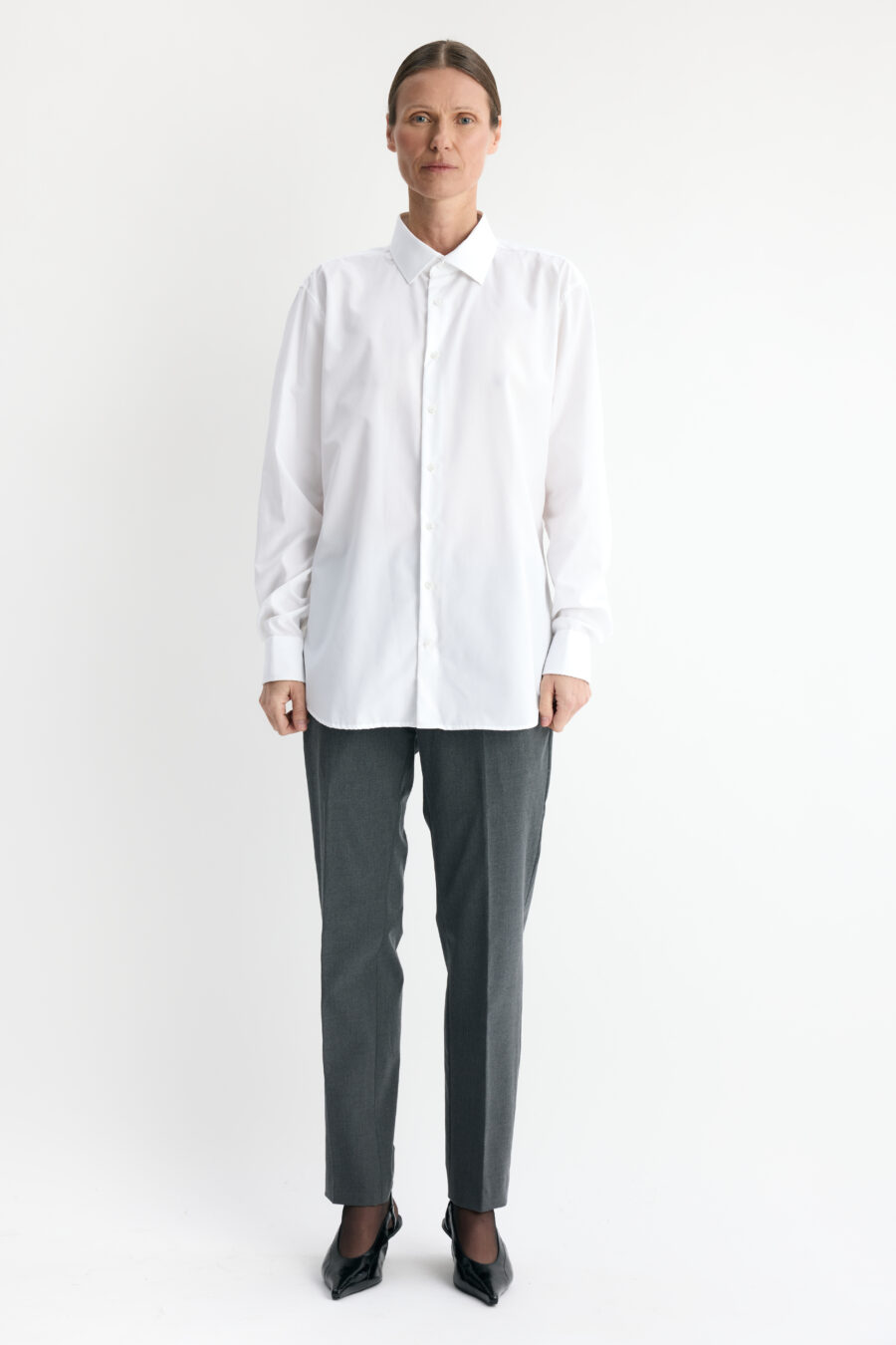 Karen Arcanjo klasyczna koszula oversize